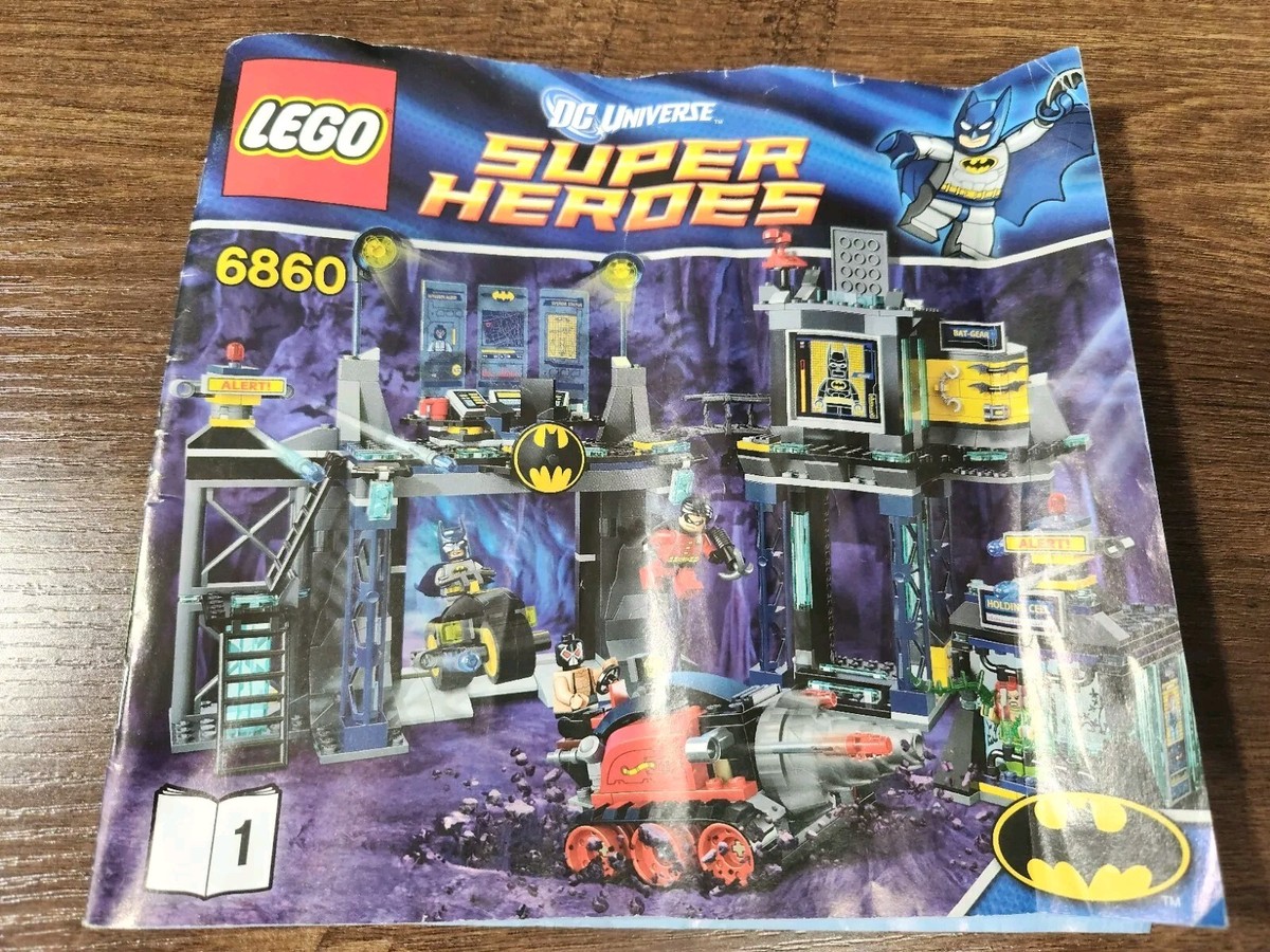 Lego Batcave 6860 Instructions