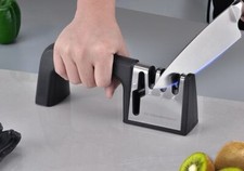 AFFILA COLTELLI MANUALE AFFILATORE 4 IN 1 4 LAME AFFILACOLTELLi FORBICI 13004