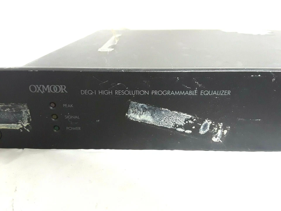 Oxmoor DEQ-1 High Resolution Programmable Equalizer - Image 4 of 4