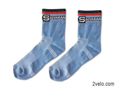 SALVARANI cotton cycling socks, retro , size 43-46