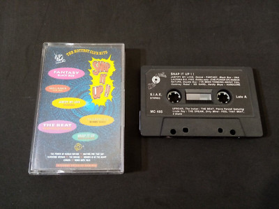 SNAP IT UP !!!   MEGAMIX 1990 MC MUSIC TAPE 1990 DISCO MAGIC MC 485