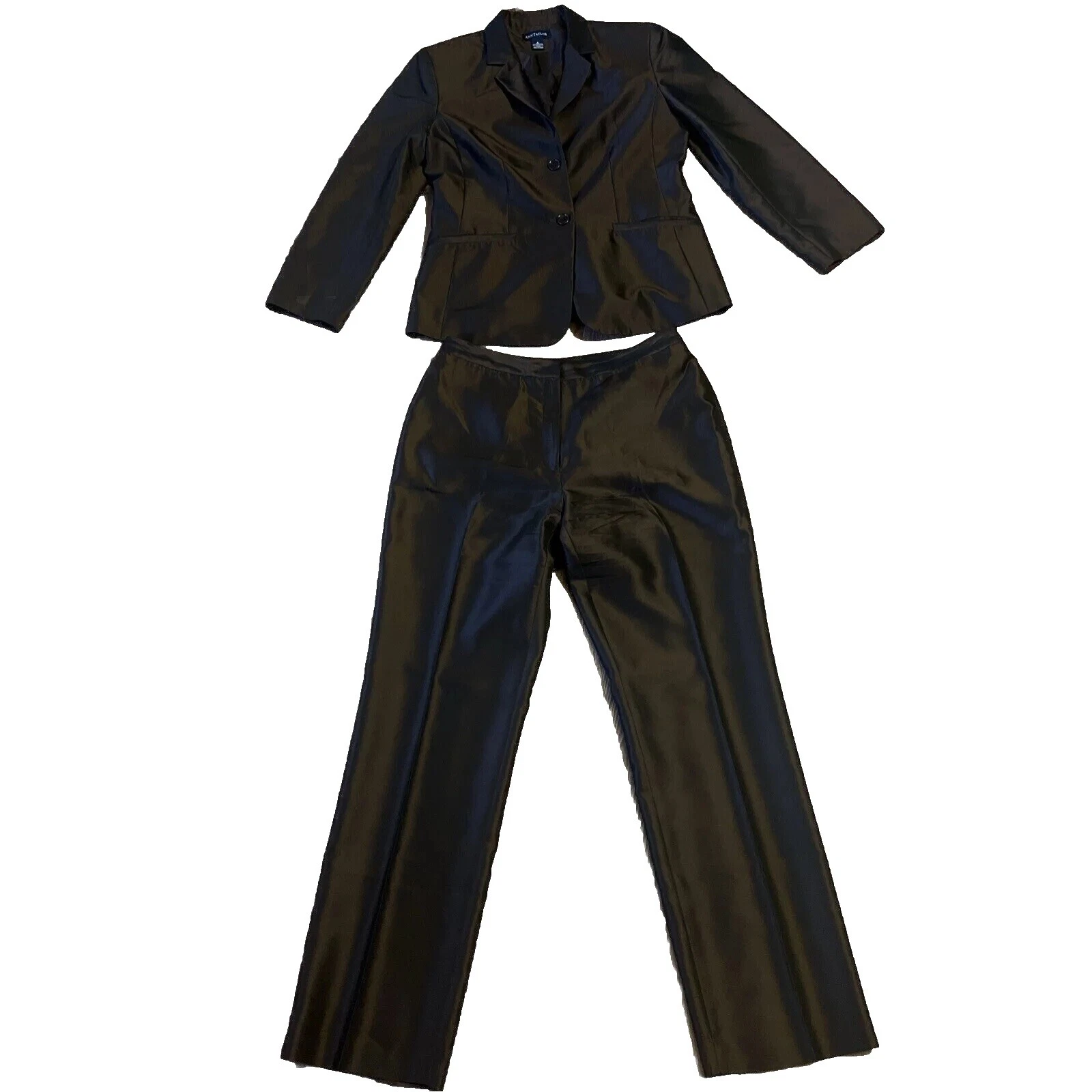 Traje traje y traje separado para mujer Ann Taylor de acetato