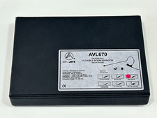 AV Jefe AVL670 Tan Color Earhook Mini Headset Microphone Mini 4 Pin XLR EUC 