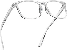 Non-prescription Glasses Clear Frame Glasses for Women Men, Blue Light Glasses