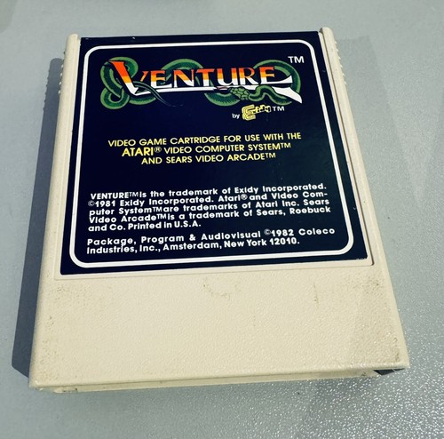 Atari 2600 Donkey Kong (Nintendo) - Venture (Exidy) - Carnival (Sega) By Coleco - Picture 6 of 6