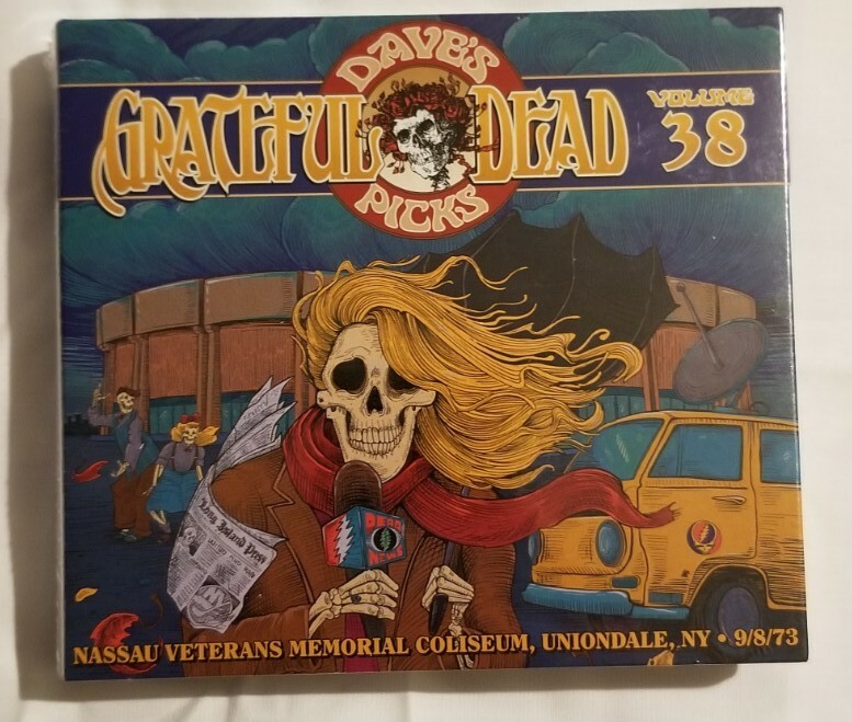 Grateful Dead Dave's Picks Volume 38 9/8/1973 Factory Sealed with
