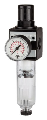 Riegler F-Regler multifix G 1/2'' 0,5-10 bar mit Manometer BG3 - 100478