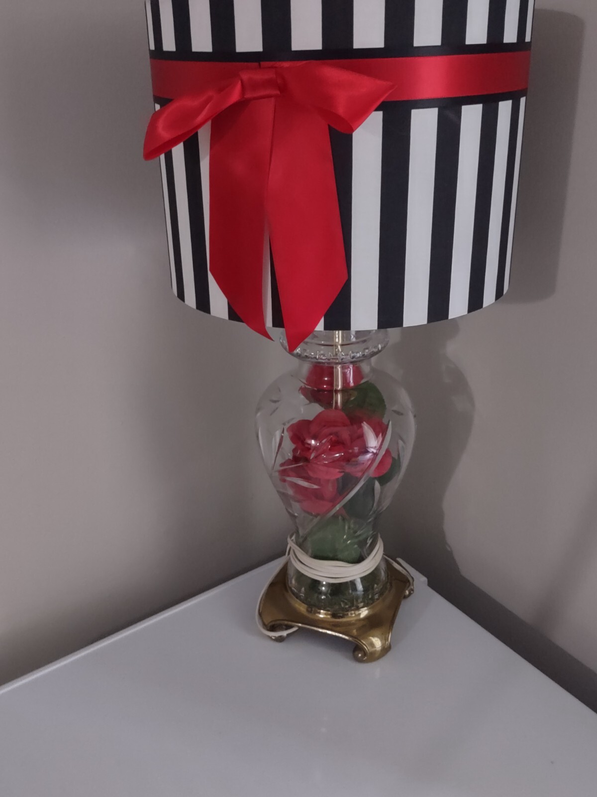 Table lamp( used, homemade)-image