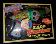 Classic FUTURAMA - ZAPP BRANNIGAN SPACE GUN / 2002 Rocket USA KR