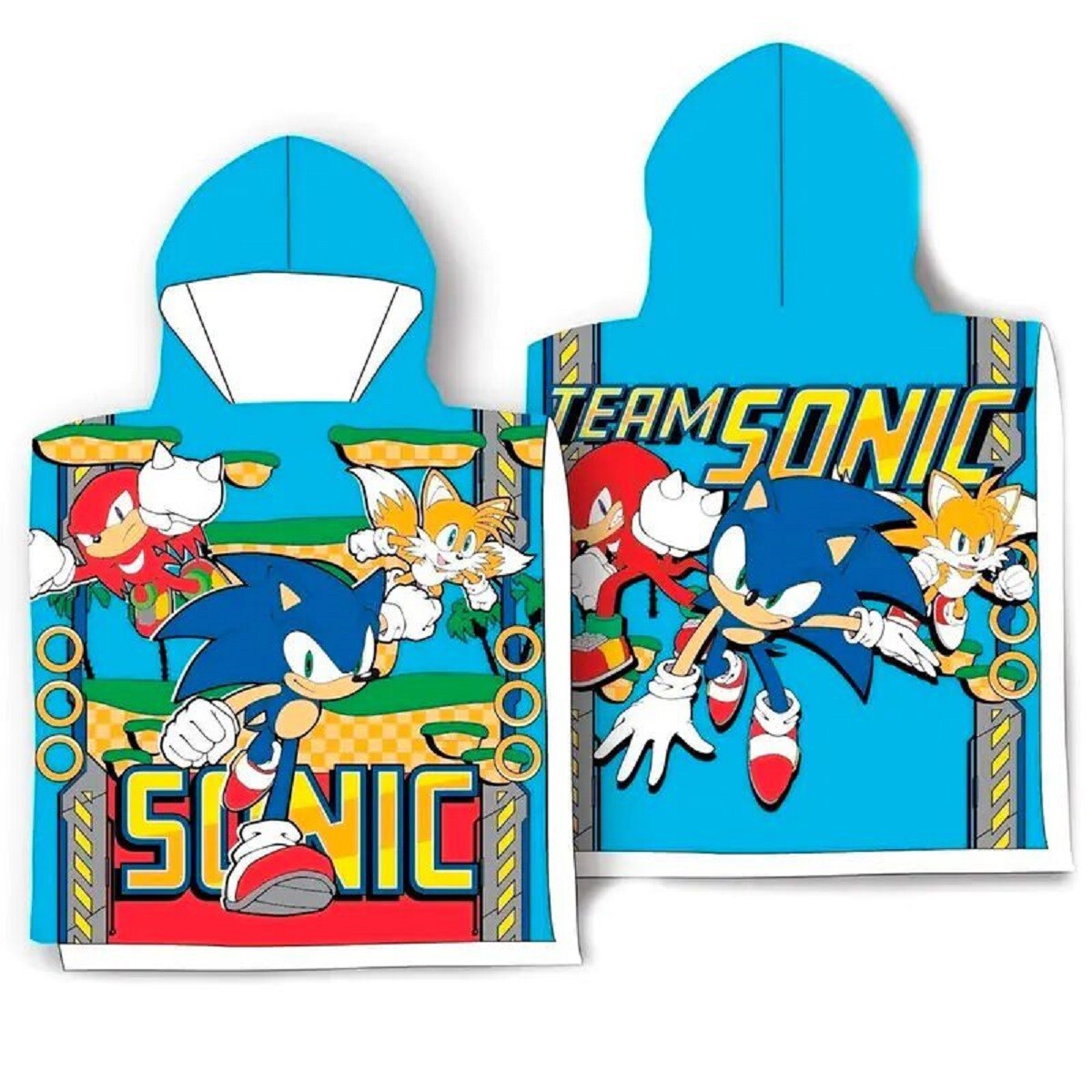 Звуковое пончо из Капузы Team Sonic для детей-Пончо из Капузы 4190₽