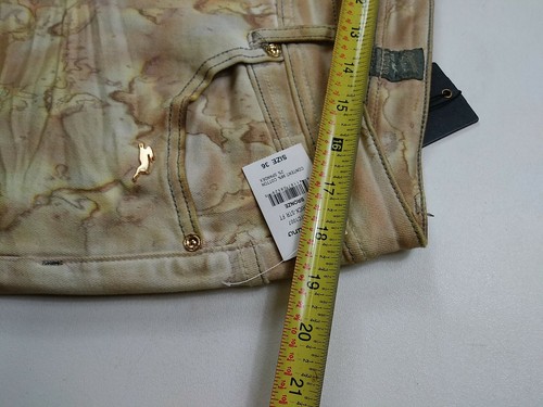 A.Tiziano mens 100%authentic Maverick Bronze jeans straight fit new 1of1 - Picture 3 of 5