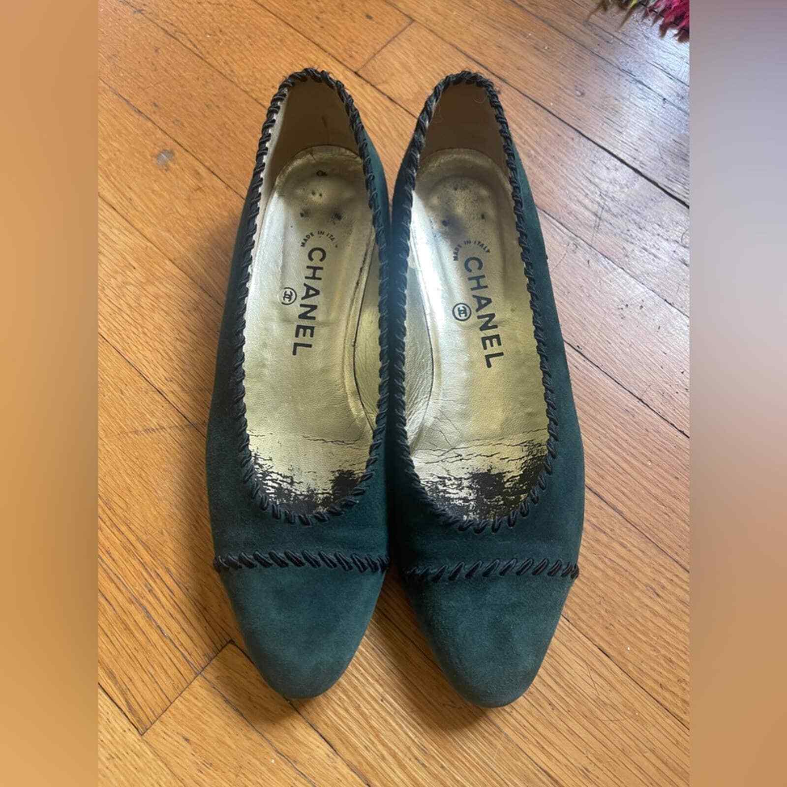 Vintage Ladies Chanel Shoes Size 39