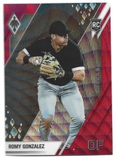 2022 Panini Chronicles Phoenix #16 Romy Gonzalez RC /199 Ruby Wave Parallel