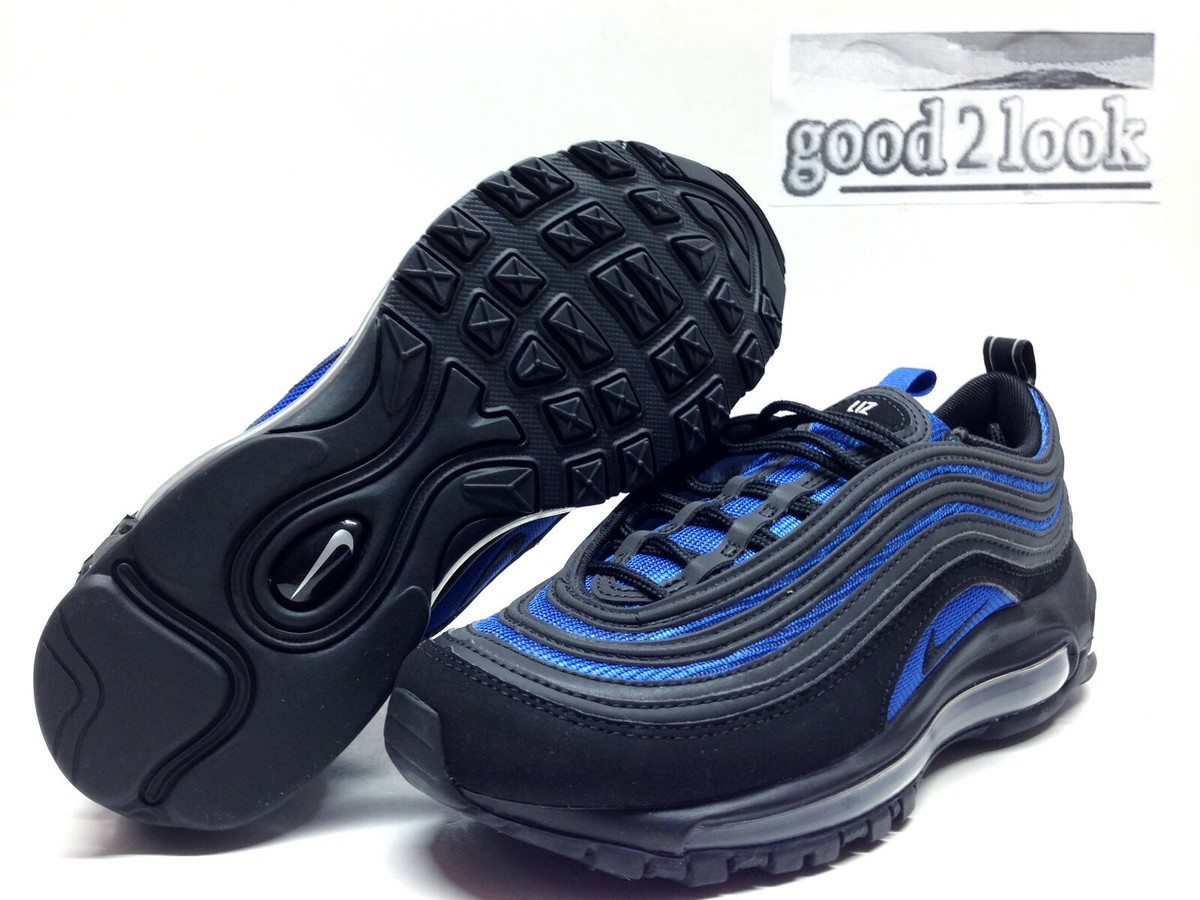 NIKE AIR MAX 97 ID BLACK/LASER BLUE SIZE WOMEN'S 6 [DC8133-991] | eBay