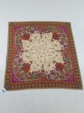 Vintage Traditional Hungarian Folk Art Woolen Shawl/Scarf 118x114