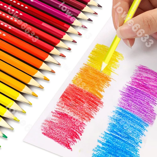 120 Color Premium Art Drawing Pencils for Adults Coloring Books Soft Core NEW - Picture 5 of 21