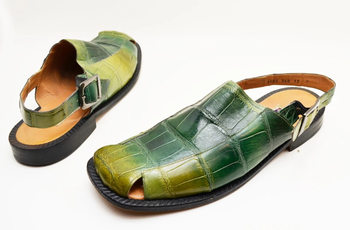MONZA LEATHER SANDALS