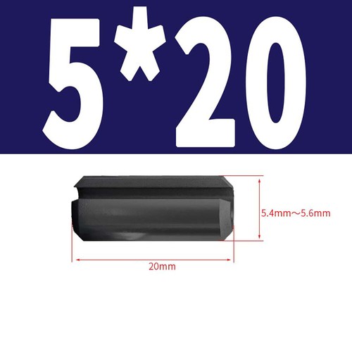 Black Spring Pins Split Tension Roll Pin 65 Mn steel M1.5 M2 M2.5 M3 M4 M5-M12 - Picture 90 of 156