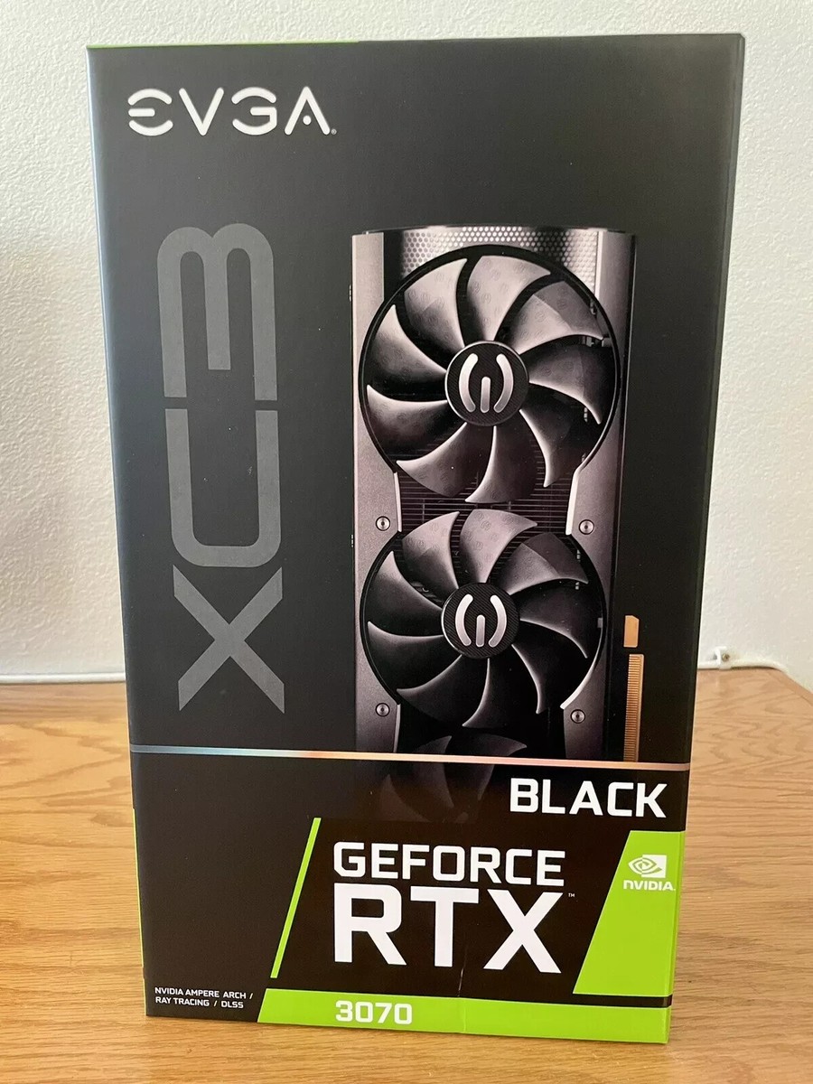 Buy EVGA GeForce RTX 3070 XC3 BLACK GAMING 8GB GDDR6 Graphics Card