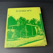 1972 Vintage University of Redlands Year Book California Hardcover