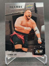 2022 Upper Deck Allure AEW #27 Samoa Joe wrestling card