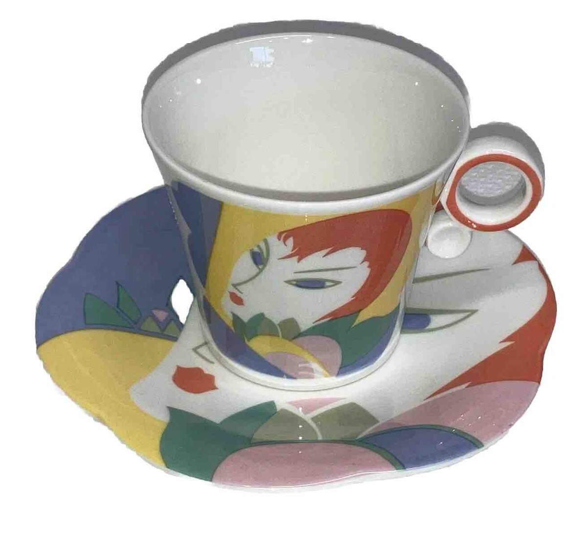 Hankook Saint James Fine Super Bone China Coffee Set Hand Painted