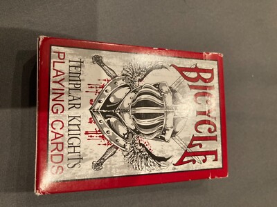 Bicycle Templar Knights Playing Cards Rare - USPCC - Top Zustand