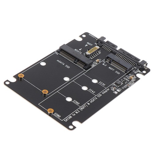 M2 SATA Adapter NGFF SATA M.2 To SATA Converter Riser Board M2 SATA Add On Cards - Photo 10/24