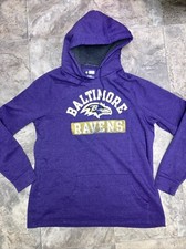 baltimore ravens Hoodie Fleece Lined NFL Team Large