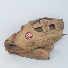 RAWLINGS RBG12 Fernando Valenzuela 12" Softball Baseball Brown Glove RH Thrower