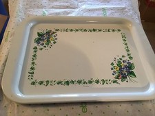 metal hallmark made in the USA tray
