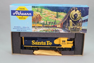 LE3621 ATHEARN 4582 locomotive train Ho diesel GP50 phase II Power Santa Fe 3848