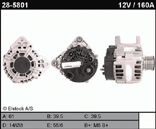 Alternator TG15C146 Renault Fluence,Grand Scénic,Megane,Megane Cc ...
