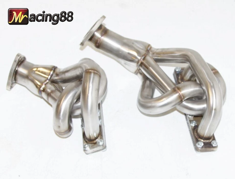 Stainless Steel Header fit BMW 92-95 320i/325i 96-99 328i 98-99 323i New Brand - Image 4 of 4