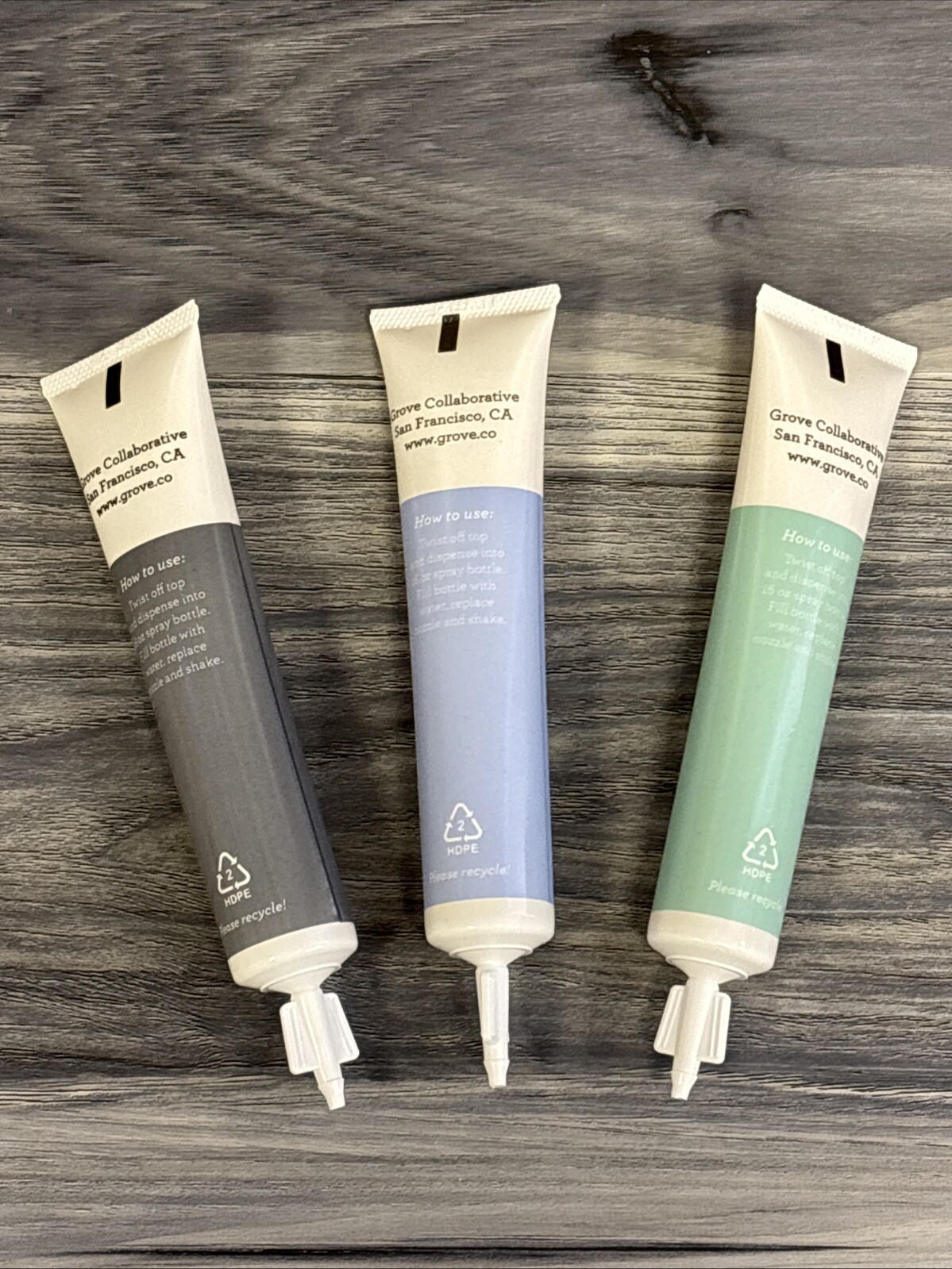 Grove Collaborative Cleaning Essentials Set 3-Pack Orange & Rosemary 1 oz Tubes
