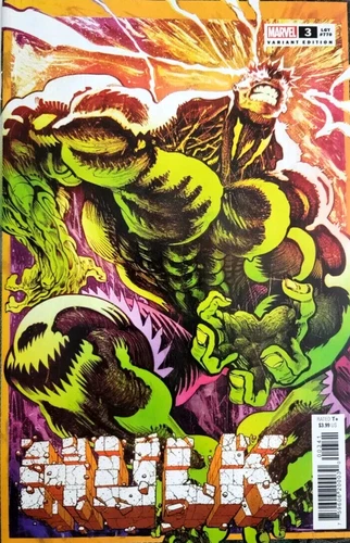 HULK #3 Tradd Moore 1:25 Incentive Variant Cover Marvel Comics LGY#770