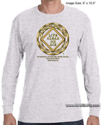 Narcotics Anonymous -  No Matter What 2019 - Long Sleeve T-shirt  - S-3X 