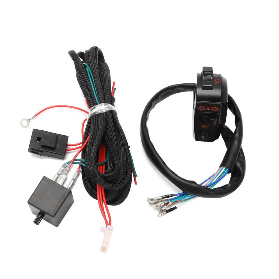 KIT ARNÉS TELAR INDICADOR MOTO UNIVERSAL 12 V para bombillas LED Foto 4 de 4