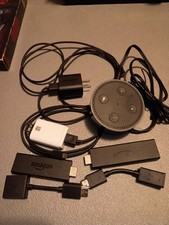Lot of Amazon Fire Stick Streaming Devices E9L29Y LY73PR Alexa Echo Dot RS03QR