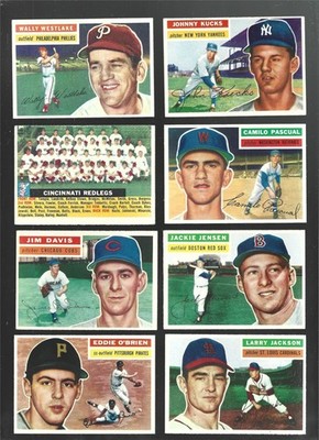 Complete Your 1956 Topps Baseball set! Volume Discounts! Cards added 06-2-2026