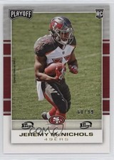 2017 Panini Playoff Rookies 1st Down 60/99 Jeremy McNichols #239 19d8