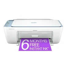 HP DeskJet 2852e Wireless All in One Color Inkjet Printer,6 Months Instant, Blue