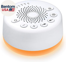 Sound Machine White Noise Machine with 25 Soothing Sounds and Night Lights with
