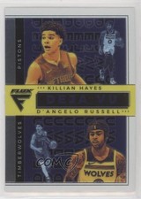 2020-21 Panini Flux Deja Vu Killian Hayes D'Angelo Russell #19 4f9