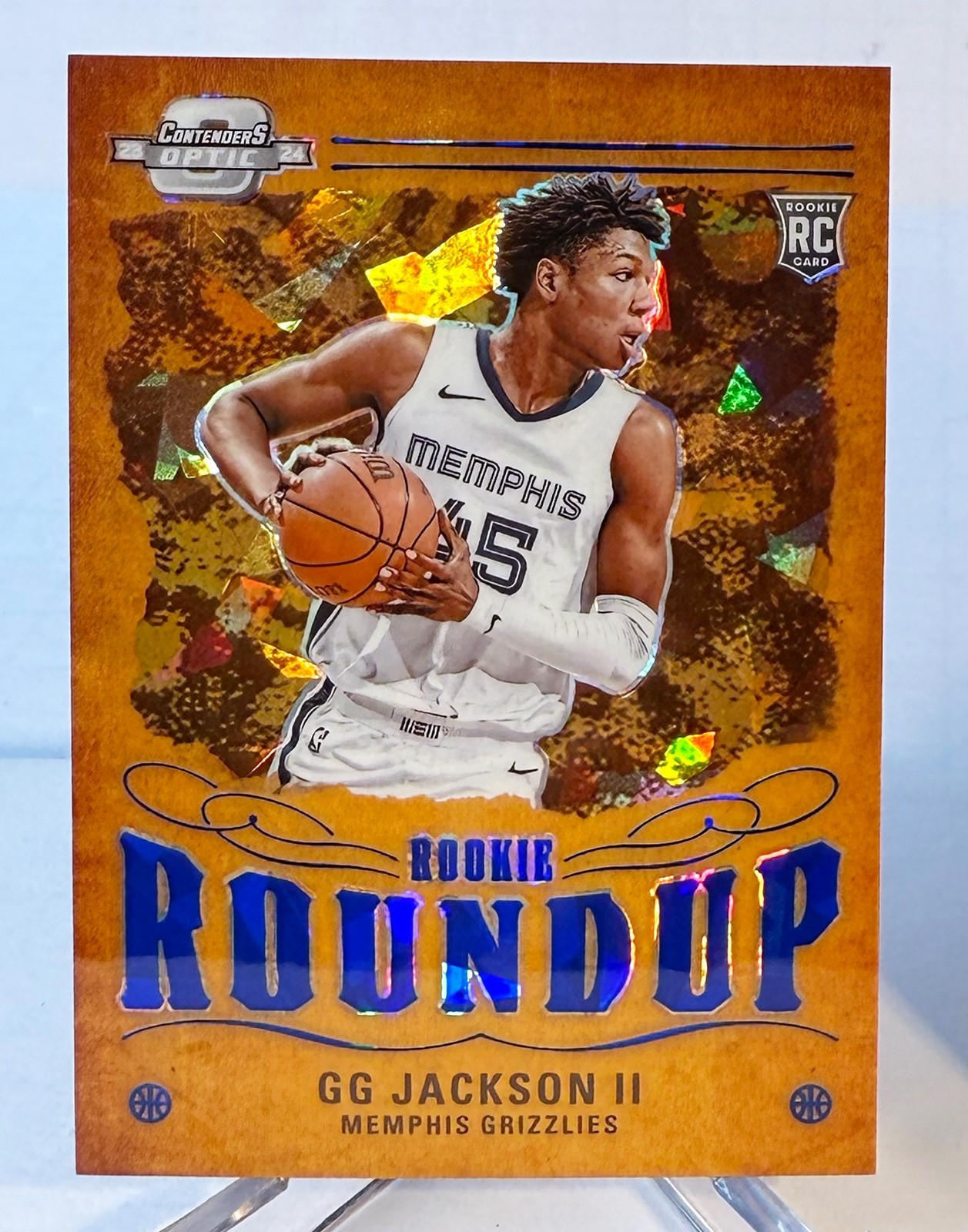 2023 Contenders Optic GG Jackson Rookie Roundup #3 Blue Cracked Ice /75 