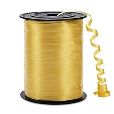 500 Yards Gold Curling Ribbon for Gift Wrapping, Balloon String Ribbon for Cr...
