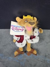 NWT - Disney - Prince John - Robin Hood - Mini Bean Bag Plush - 9" Vintage 