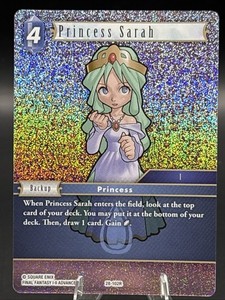 mtg final fantasy princess sarah Full Art - PR-148/21-048L - Promo Princess Sarah (Full Art) -