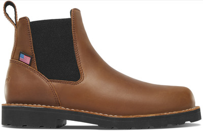 Danner Bull Run Chelsea 6'' Tobacco Wedge Men s Leather Boots All Sizes