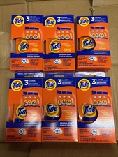 UPC 083725848003 product image for 6 Packs Tide Liquid Detergent Original Scent Travel Size Pack , 3 Loads Per Box | upcitemdb.com